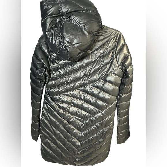 A263 Under Armour Infared Cold Gear Down Puffer Parka Storm 1 Coat XS Womens - Picture 2 of 8